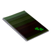 Carnet Petit shamrock de trèfle (Côté Droit)