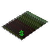 Carnet Petit shamrock de trèfle (Côté gauche)