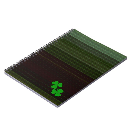 Carnet Petit shamrock de trèfle (Côté gauche)