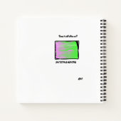 Carnet petit spirales - motif diamand LBC (Dos)