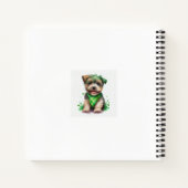 CARNET PETIT TERRIER YORKSHIRE D'EAU ADORABLE (Dos)