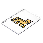 Carnet Petit tigre (Côté gauche)