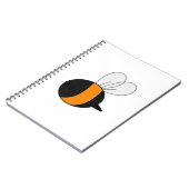 Carnet Petite abeille Design2 (Côté gauche)