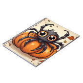 Carnet Petite araignée d'Halloween (Côté gauche)