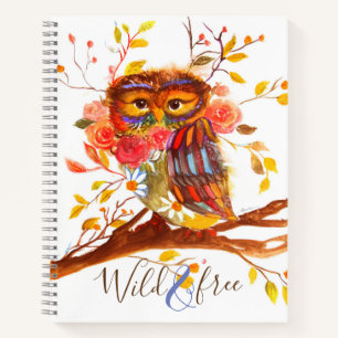 Carnet Petite chouette de Boho