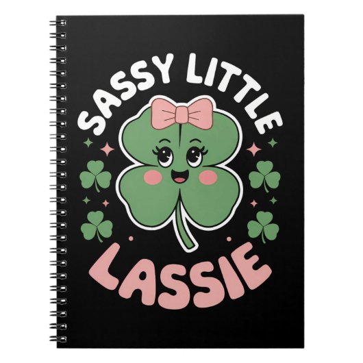 Carnet Petite coquine drôle de la Saint-Patrick (Devant)