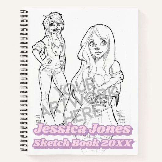 Carnet Petite fille Ado (Devant)