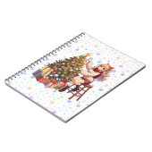 Carnet Petite fille Anime tailler l'arbre (Côté gauche)