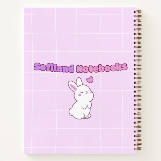 Carnet Petite fille avec chat 🌸 😺 🥨 ✨ (Dos)