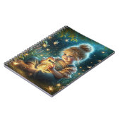 Carnet Petite Fille Avec Des Bugs Éclair (Côté gauche)