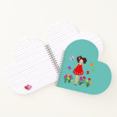 Carnet Petite fille dans le jardin (Intérieur)