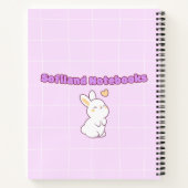 Carnet Petite fille mignonne pourpre 💜 ✨ 💗 (Dos)