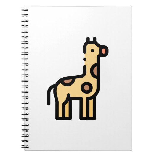 Carnet Petite Giraffe (Devant)
