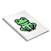 Carnet Petite grenouille (Côté Droit)