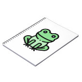 Carnet Petite grenouille (Côté gauche)