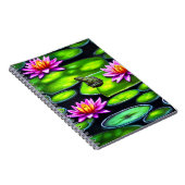 Carnet Petite grenouille sur Lily Pad (Côté Droit)