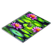 Carnet Petite grenouille sur Lily Pad (Côté gauche)