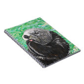 Carnet Petite Loupe de mer douce peinture (Côté Droit)