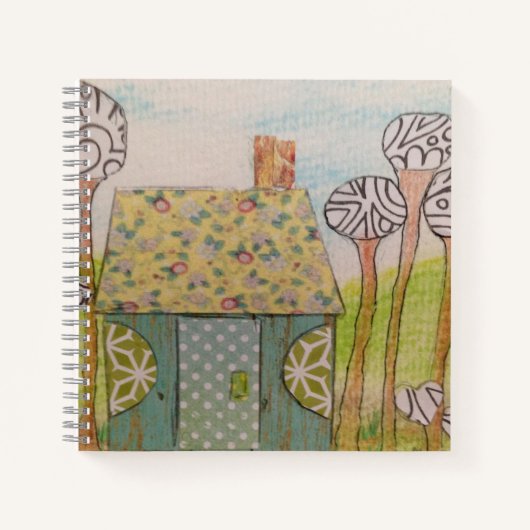Carnet Petite maison verte (Devant)