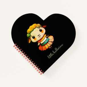 Carnet Petite mignonne mouton Ballerina