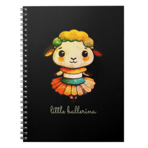 Carnet Petite mignonne mouton Ballerina