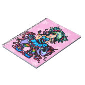 Carnet Petite Mlle Deelish Fairy Unicorn princesse (Côté gauche)