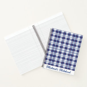Carnet Petite, rouge, blanc et bleu