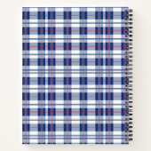 Carnet Petite, rouge, blanc et bleu (Dos)