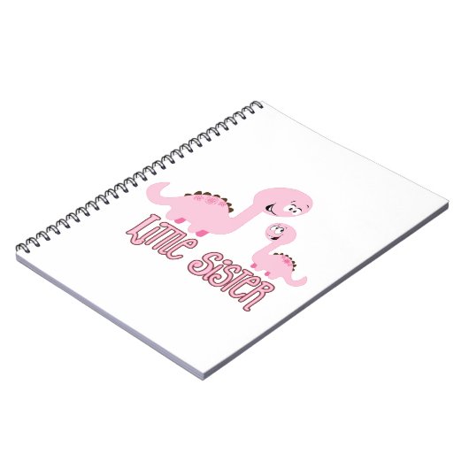 Carnet Petite soeur Dinosaur (Côté gauche)