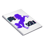 Carnet Petite Soeur Poney Violet (Côté Droit)