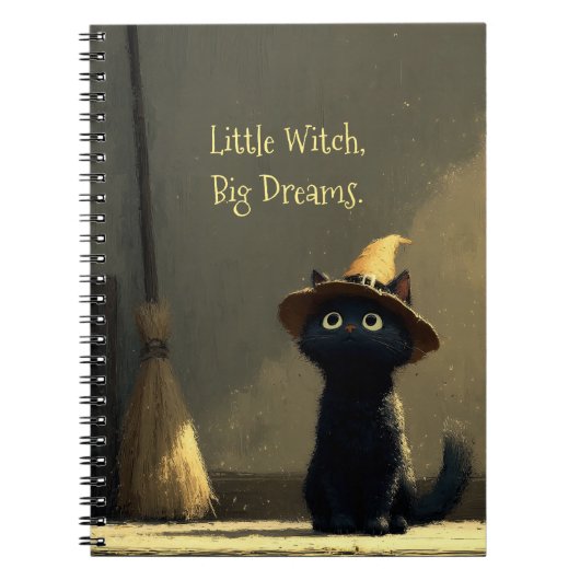 Carnet Petite Sorcière, Grands Rêves (Devant)