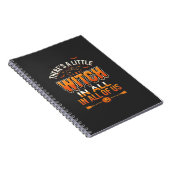 Carnet Petite Sorcière Halloween Sorcière Conception de T (Côté Droit)