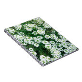 Carnet Petites fleurs blanches dans l'herbe en journée à (Côté Droit)