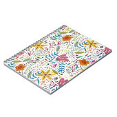 Carnet Petites fleurs de feuilles (Côté gauche)