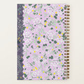 CARNET PETITES FLEURS LILAC & PURPLE (Verso)