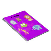 Carnet Petits Amis Délice Violet (Côté Droit)