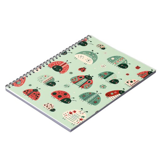 Carnet Petits insectes festifs (Côté gauche)