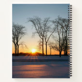 Carnet Petits Matins Lever Du Soleil Hiver Sans Fin (Dos)