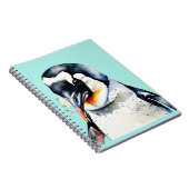 Carnet Petits pingouins mignons (Côté Droit)