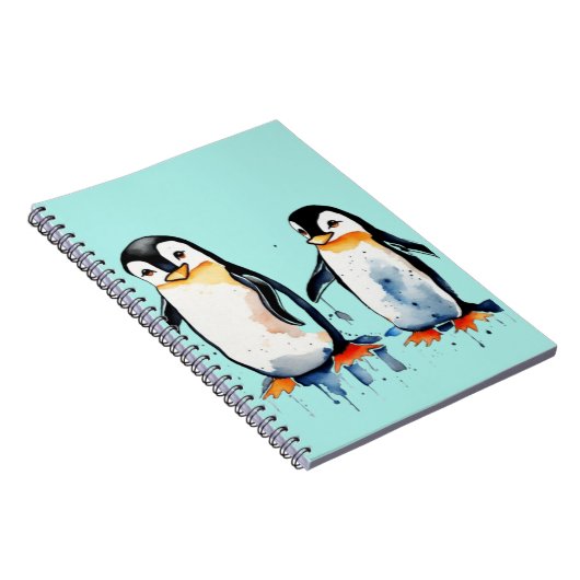 Carnet Petits pingouins mignons (Côté Droit)