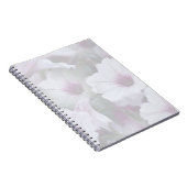 Carnet Pétunias Rose Et Blanc (Côté Droit)
