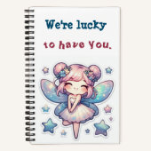 Carnet peu de motivation fée (Recto)