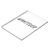 Carnet Peu importe (Côté gauche)