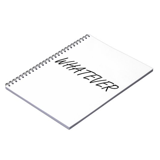 Carnet Peu importe (Côté gauche)