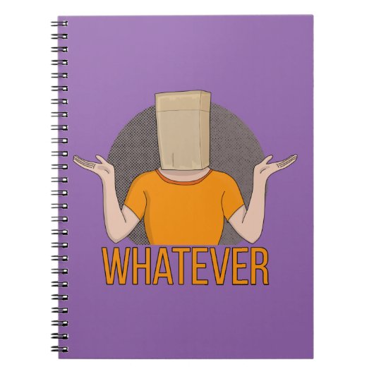 Carnet Peu importe (Devant)
