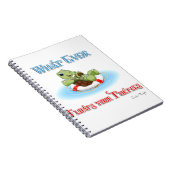 Carnet Peu importe ce qui flotte vos tortues (Côté Droit)