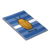 Carnet Phacops Trilobite - Animal préhistorique (Côté Droit)