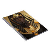 Carnet Pharaoh Energy — Ancient African King Modern Art (Côté Droit)