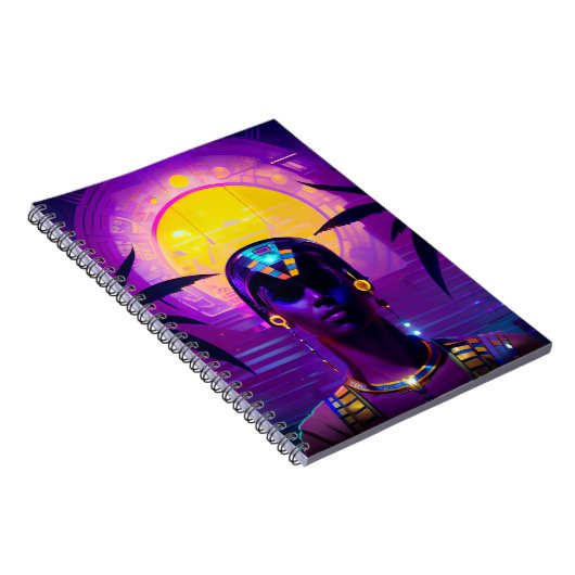 Carnet Pharaon Synthwave (Côté Droit)