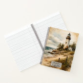 Carnet Phare côtier vintage (Intérieur)